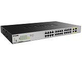D-Link DGS-1026MP 24 10/100/1000 Mbps PoE ports and 2 SFP ports